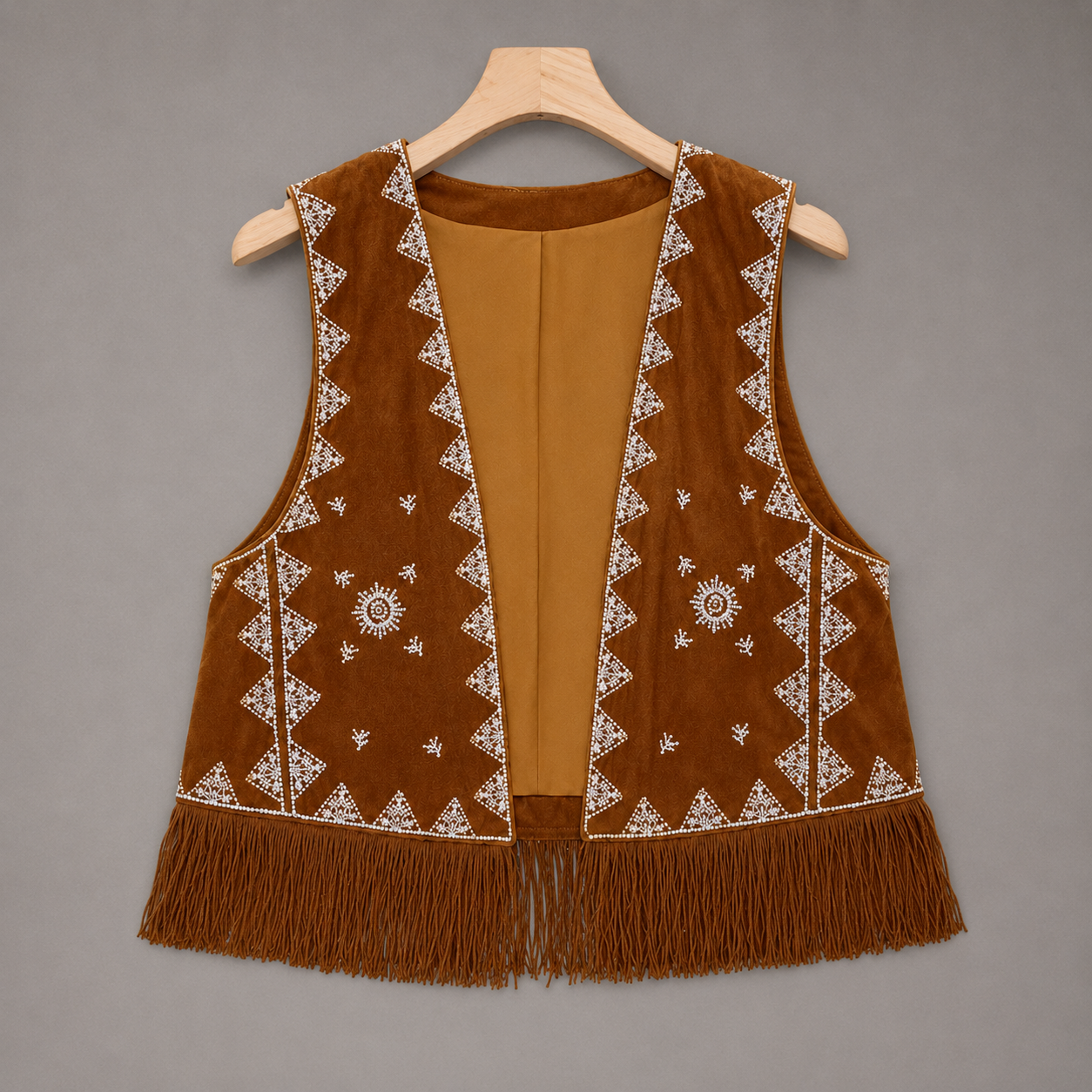 Cleo Satinbluse Detailansicht