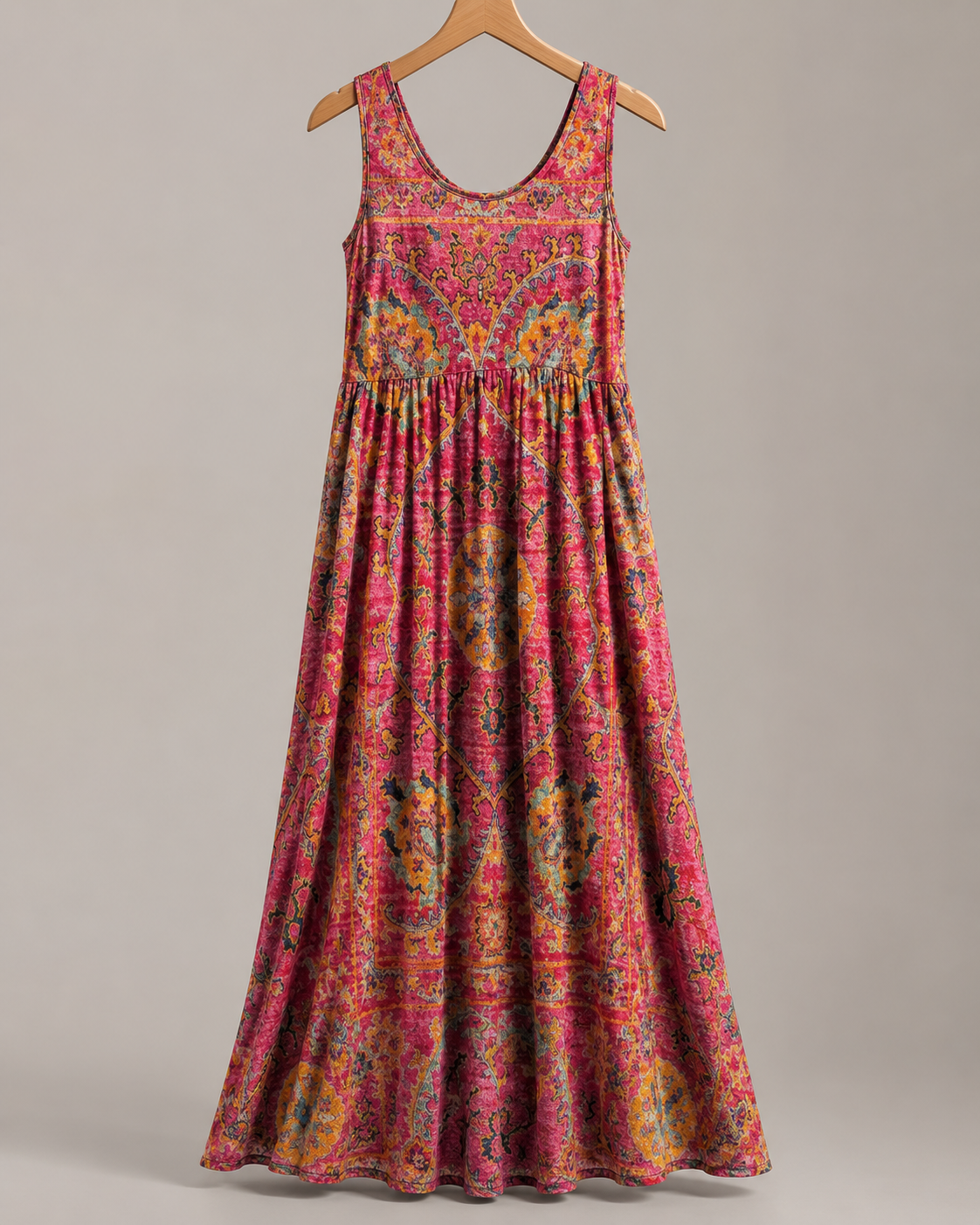 Serena Wickel-Midikleid Seitenansicht