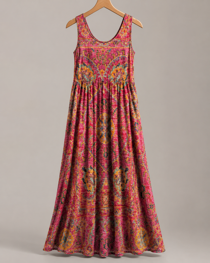 Serena Wickel-Midikleid Seitenansicht