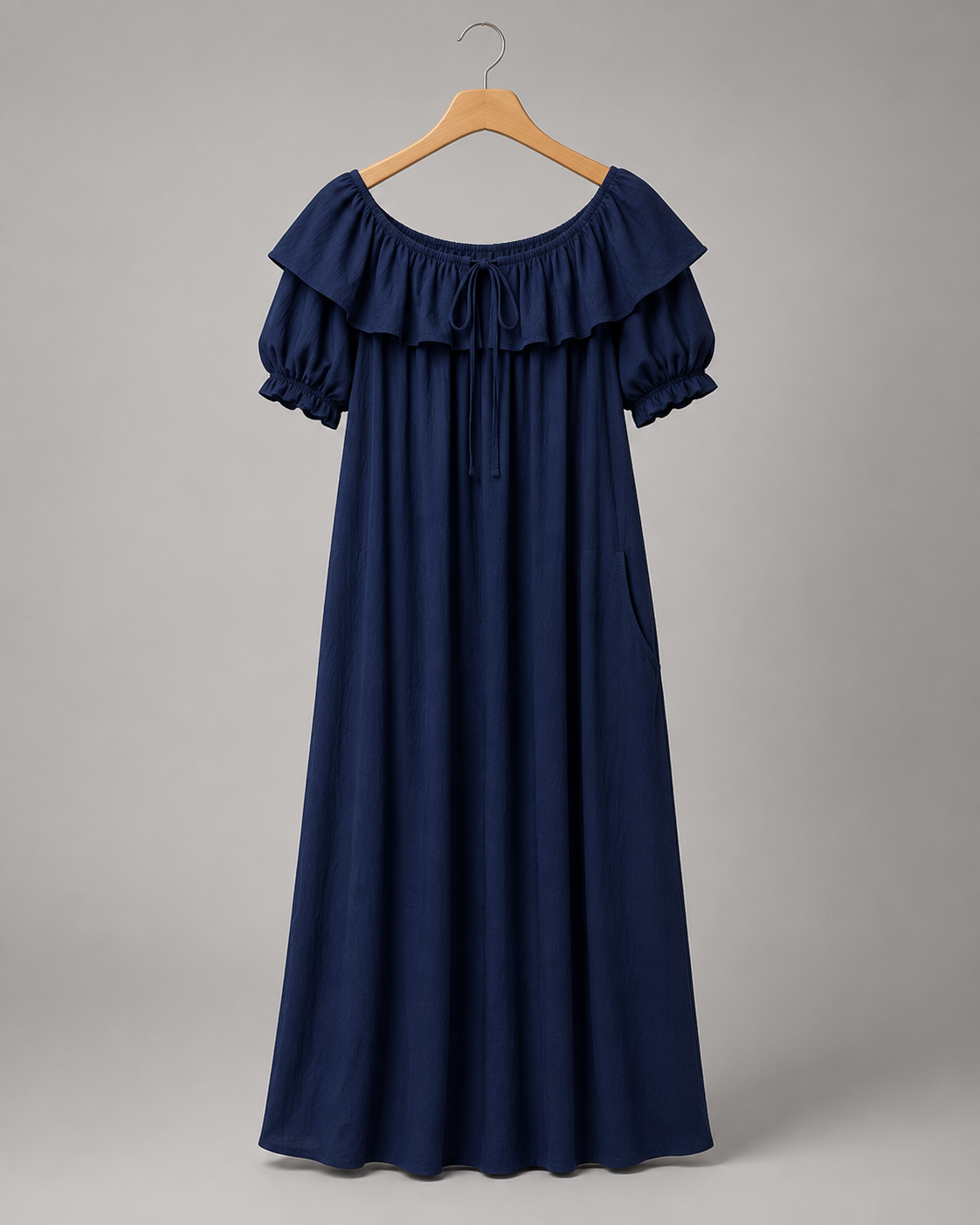 Colette Satin-Slipdress Vorderansicht