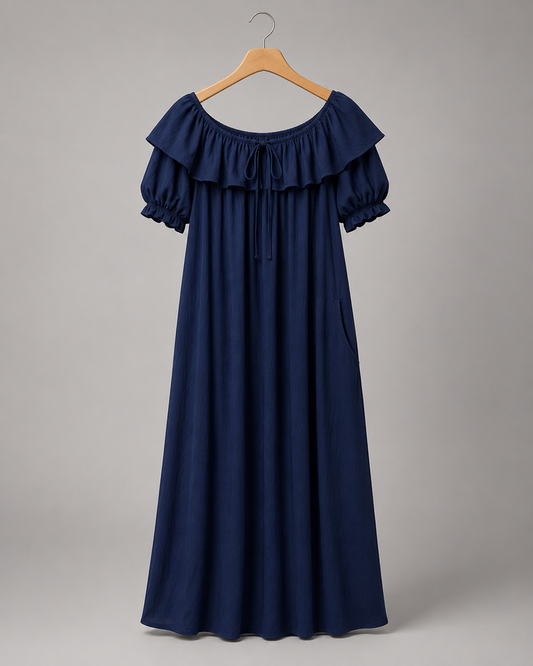 Colette Satin-Slipdress Vorderansicht