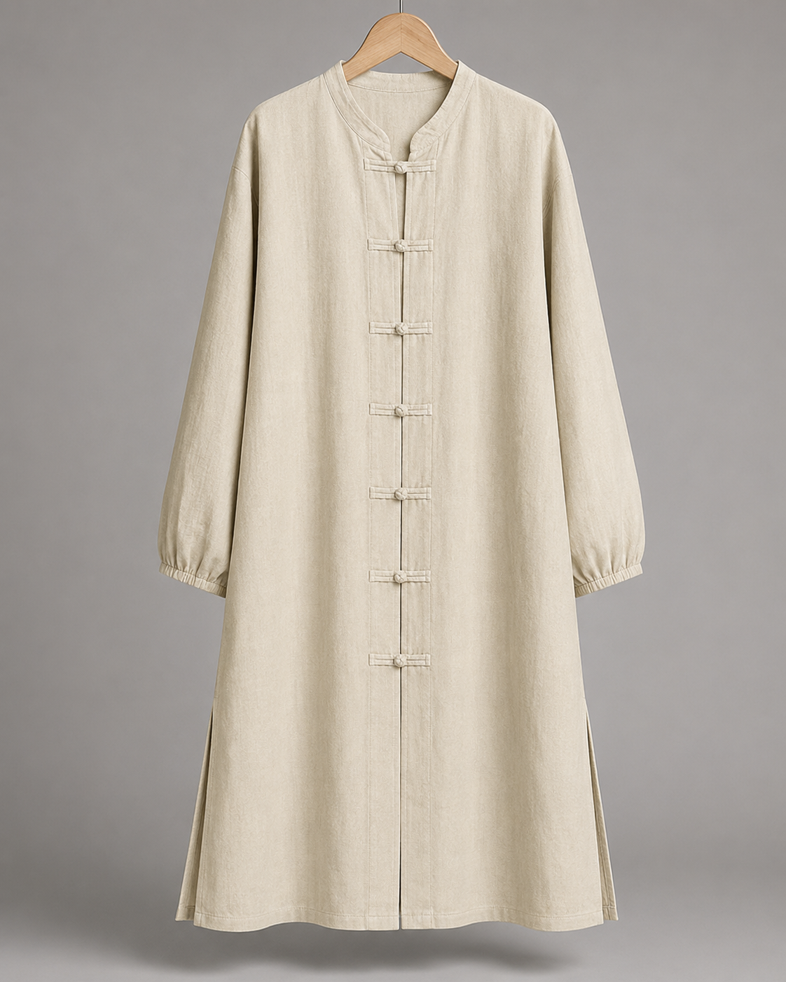 Linnea Longline-Mantel Detailansicht