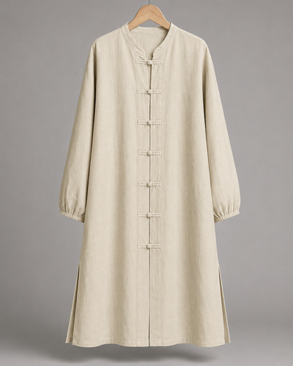 Linnea Longline-Mantel Detailansicht