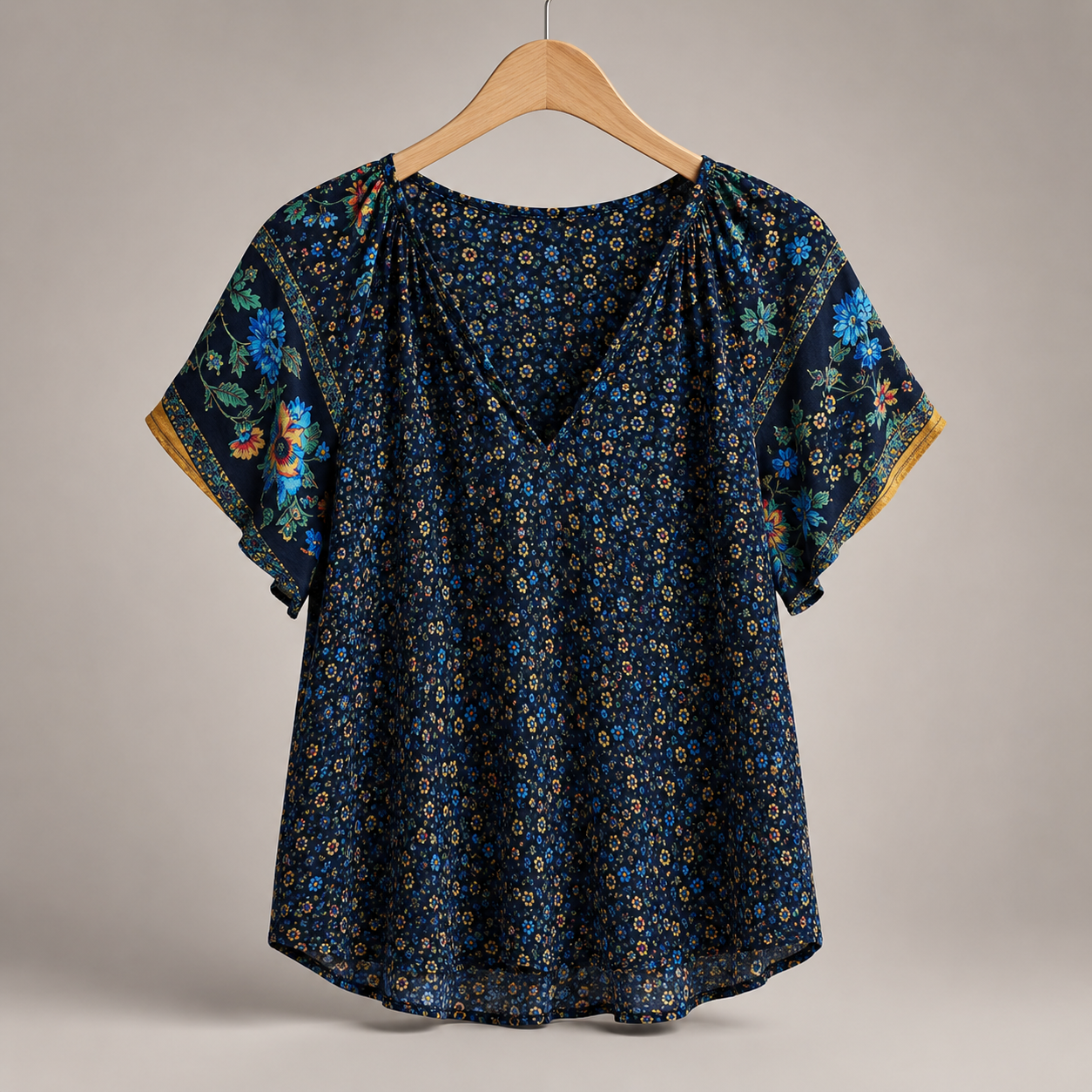 Freya Gesmoktes Sommerkleid Vorderansicht