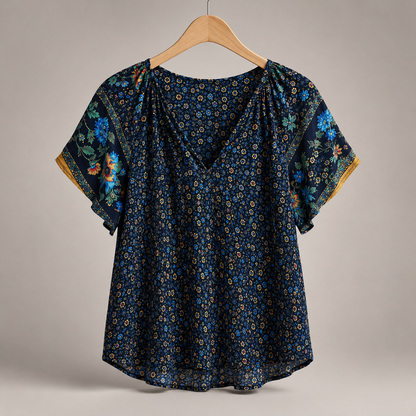 Freya Gesmoktes Sommerkleid Vorderansicht
